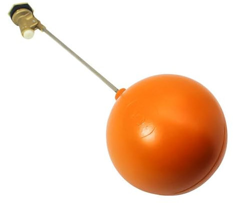 Schwimmer-Kugelhahn, 1/2 / 3/4 / 1 / 1.5 / 2 Schwimmerventil Messingventil Edelstahl-Wassertrog Spülkästen