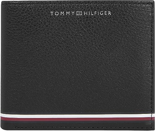 Tommy Hilfiger TH Central Extra CC und Münzgeldbörsen, schwarz, OS, Schwarz