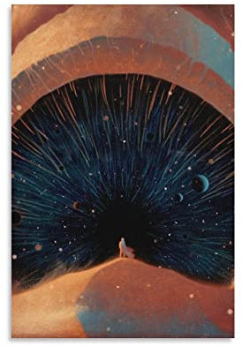 NANXIANG Dune Filmposter Science Fiction Filmposter Poster Wandkunst Gemälde Leinwanddrucke Dekor Poster Kunstwerke 30 x 45 cm