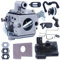 Gubeter Kit Filtro Aria collettore aspirazione carburatore, Motosega per Stihl Ms180 Ms170 018 017 Ms 180 170, sostituire OEM per 1130 120 0603/1130 141 2200, sostituire per Zama C1Q-S57B