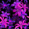 HEKO PANELS Oxford Tissu Imperméable Au Mètre Polyester De Couture D'ameublement Tissus Pour Mobilier Décorative Artisanat Rembourrage Fleurs De Lys Magenta 1 Mètre 155 x 100 cm