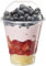 Comfy Package Bicchieri in plastica trasparente con coperchio a cupola, senza fessura per cannuccia, confezione da 50
