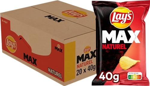 Lay's - MAX Natur - 20 x 40 Gramm