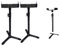 LIPJIA Supports de Haut-parleurs,Base à Trois Griffes sur Pied adaptée aux Enceintes de Moins de 15 kg