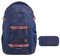 coocazoo JOKER Schulrucksack-Set 2tlg inkl. Schlamperbox (Sweet Rose)