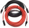 smartEC Solarkabel Verlängerungskabel Solarstecker schwarz rot 4-6mm² mit Solarstecker Solarmodule Solar Photovoltaik flexibel UV-beständig (2x 20m 6mm²)