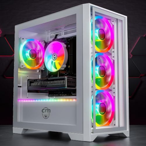 GameMachines Trinity Trinity Snow Edition - Gaming PC - AMD Ryzen 7 7700 - GeForce RTX 5060 Ti - 1TB SSD - 32GB DDR5 - WLAN - Win 11 Pro