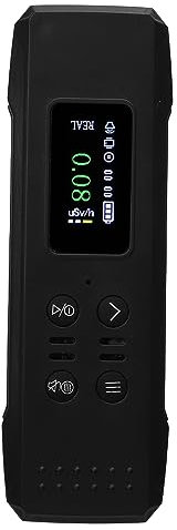 LOCADENCE Geigerzähler Nuklearstrahlungsdetektor, Hochempfindliches HD LCD Display Strahlungsüberwachungsmessgerät, Strahlungsdosimeter für Γ X Β Strahlung (Black)