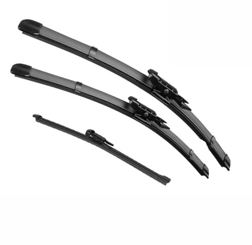 Scheibenwischerblätter für BMW 1er E81 E87, Satz für vordere und hintere Scheiben, 2004, 2005, 2006, 2007, 2008, 2009, 2010 (Linkslenker)