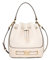 Michael Kors REED 35F4G6RM2A Schulterriemen mit Gürtel, Größe M, Helles Cremeweiß, Medium