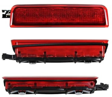 HZ-DESIGN Bremslicht 3. Bremsleuchte für Heckklappe Rot LED kompatibel mit Caddy III + IV alle