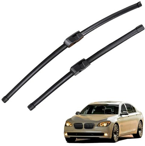 Gisltv Auto Motive Scheibenwischer, für BMW F01 2008-2015 Wasserdicht und staubdicht Wagen Ersatz Dekozubehör