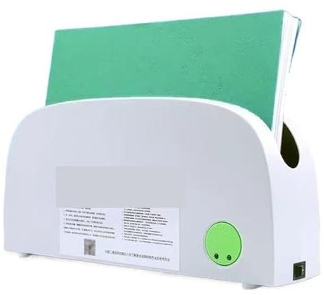 Hotmelt Bindemaschine, Mini A4 Elektrische Thermobindemaschine, Maximale Bindestärke 33mm, Buchbinder Book Ridge Kit, Schnelle Bindung für Fotodokumente, Berichte