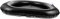 WRITWAA Shampoo comodino gonfiabile medico lavandino per portatile personale nel bagno bacinella per lavare i Basato di lavaggio dei lavabo pvc Black