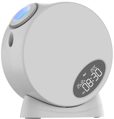 MERTTURM Proiettore Stelle Soffitto, Proiettore Galassia Meteora+Orologio, 13 Dischi per Pellicole con Sistema Solare Effetto Nitido Planetario per Bambini, Adulti, Regalo per Festival