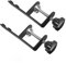 JECOMPRIS 2pcs Heavy Duty Clamp for Quick Clamps for Desktop Organiser for Home Office Workshop c Bracket Iron Material Easy Installation Maintenance