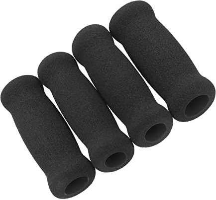Garneck 4 Stück Fahrradlenkerabdeckungen Aus Kunststoffmaterial Rutschfeste Griffe Für Mountainbikes Lenkerschutz Bequemer Griff Für Sicheres Radfahren