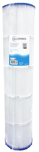 AllSpares Filtre à eau pour jacuzzi / piscine - Cartouche filtrante pour Weltico C7 / 62617 - Diamètre : 180 x 760 mm