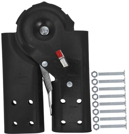 NUOBESTY Folding Ladder Hinge Screws Nuts Attic Ladder Stand Off Tie Rod Accessories