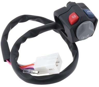 YINETTECH Scheinwerferschalter Kill Switch Button Kompatibel mit KTM EXC ECXF 150 250 300 TPI 2018-2023
