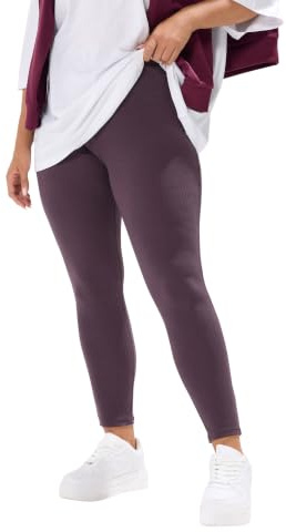 Yours Curve Ribbed Leggings - Women's - Plus Size Curve