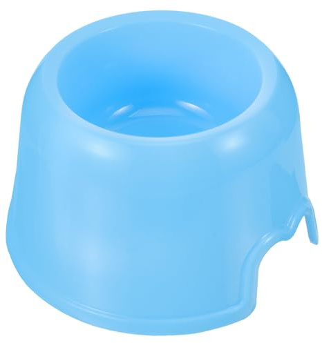 TOPBATHY Gamelle Ronde en Plastique pour Animaux Grosse Capacité et Design Ergonomique, Bol Adorable pour Chien Protégeant Votre Animal Quotidien