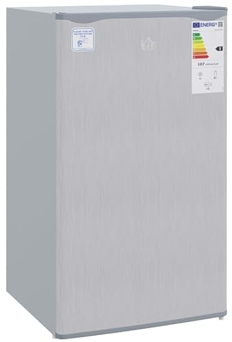 Fasba 91 Litre Freestanding Under Counter Fridge Freezer w/Chiller Box, Reversible Door, Adjustable Thermostat, 47.5cm Wide, Noise Level