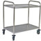 SARO Transportwagen – 2 Borde – Edelstahl – 50 kg Tragkraft – Light duty – 860×540×940 mm – Modell FELIX