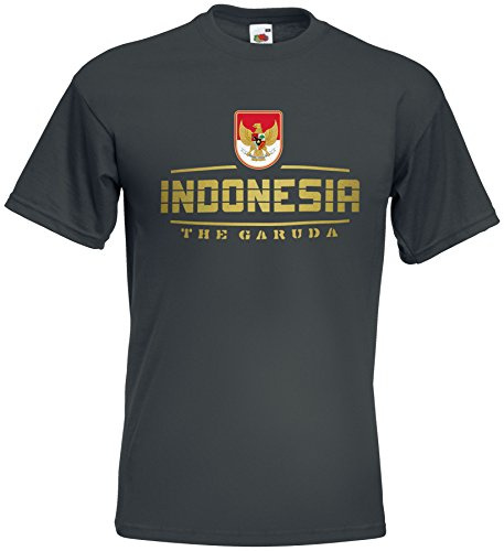 Indonesien T-Shirt Indonesia Fanshirt Nation WM Trikot