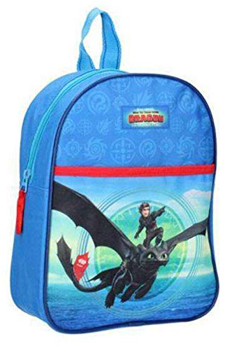 Dragons 3 Kinderrucksack - Hiccup und Ohnezahn - Blau