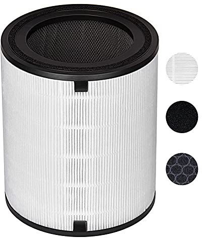 Tablenco Set di filtri di ricambio per purificatore d'aria LEVOIT LV-H133 - H13 True HEPA e filtri a carbone attivo - Compatibile con set di filtri LV-H133-RF per purificatore d'aria LV-H133 3 in 1