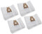 vhbw 20x sacchetto compatibile con Hoover Silent Energy, Telios Plus aspirapolvere - in microfibra, 24,8cm x 30,9cm, bianco
