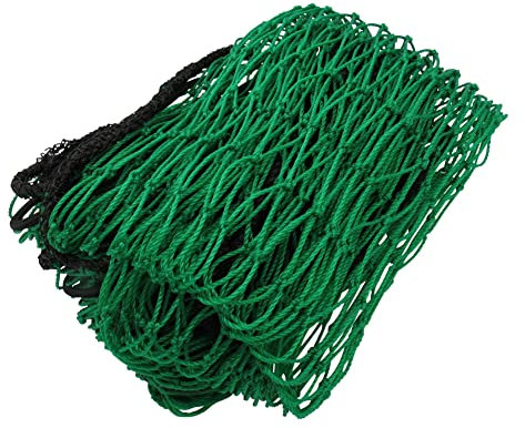 Trailer Cargo Nets Heavy Duty (Elasticated Polyethylene Bungee Netting for Luggage & Gardens) (3M x 4M)