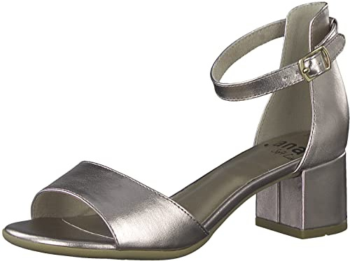 Jana Damen Sandalen mit Absatz Festlich Vegan