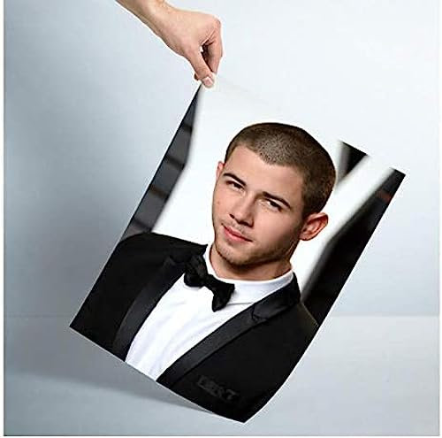 BOBSLA Poster Nick Jonas Filmschauspieler-Poster, Porträtbilder, Poster Und Drucke, Wandkunst, Leinwandgemälde, Heimdekoration 50X70Cm Kein Rahmen