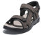 JOMIX Sandales Homme à Scratch Sandales de Randonnée Homme Sandales de Sport Homme Chaussures d'été pour Sport Mer Plage (Marron, 43)