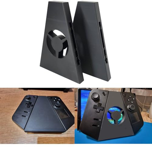 Per Legion Go Grip Supporto per controller Console di gioco Staffa Basi per impugnatura Connettore maniglia (A)
