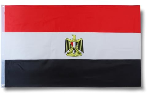 Sonia Originelli premium Fahne für jede Gelegenheit - hissfertig & wetterfest -Größe: ca. 90 x 150 cm, Farbe: Egypt