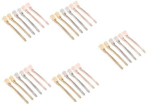 MAGICLULU 30 Pz fermaglio a becco d'anatra fermagli per a coccodrillo per in coccodrillo per fiocchi barrette forcine molletta a coccodrillo per