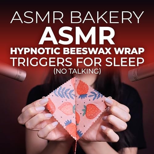 ASMR Hypnotic Beeswax Wrap Triggers for Sleep (No Talking)