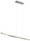 RL LIVE YOUR LIGHT LED-Pendelleuchte - 110 x 150 cm - 2-flammig - Nickelfarben - Metall - höhenverstellbar