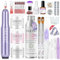 SAVILAND Plus Acrylic Nail Kit Ultra-Sturdy: Low Odor Nail Kit Acrylic Set with Acrylic Powder Acrylic Liquid Brush Nail Drill Long Lasting Nails Kit with Everything for Pros DIY Nail Salon