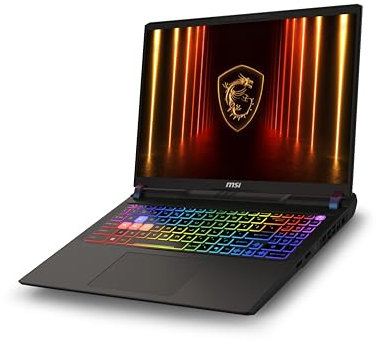 MSI Vector 16 HX AI A2XWHG-064IT, Notebook Gaming, 16 QHD+ 240Hz, Intel CoreUltra 7 255HX, Nvidia RTX 5070 Ti 12GB GDDR7, 16GB DDR5 6400MHz, 1TB PCIe4, WiFi6E, Windows 11 Home, Layout ITA