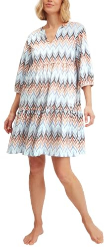 CALIDA Favourites Nachthemd Damen | 100% Baumwolle, hautfreundlich, pflegeleicht, Länge 95cm