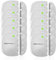 Wolf-Guard Wireless 433MHz Door Window Alarm Security (2”x2”,White,10-Pack)