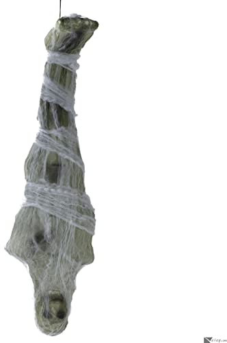 Unbekannt Mumien-Deko für Halloween Hängedekoration beigefarben 130 cm - Grau, Silber