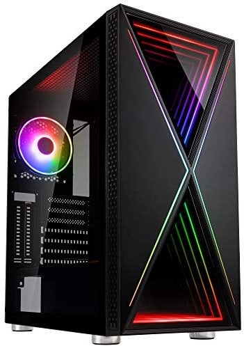 Kolink Kompatibler Void X ARGB Midi-Tower - Schwarz