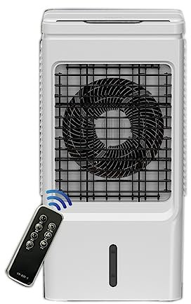KCTOT Industrial Aire Acondicionado 40L Gran Tanque De Agua, Tres Velocidades De Viento Con Mando A Distanciad60 ° De Suministro De Aire De Gran Ángulo Ruedas Universales