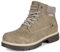 Stivali da Uomo Donna Inverno Autunno Scarpe Trekking Boots Impermeabili Fodera in Rete Stivaletti Stringate, Cachi Senza Pelliccia, 36 EU