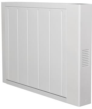Adam Sola Ceramic-IQ 1500W Electric Radiator in White with Smart WiFi Control
